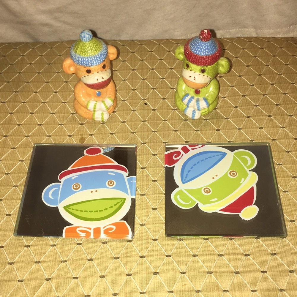 Sock monkey decorative bundle